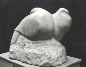 Artist: Barbara HepworthDove stone white marble 1927