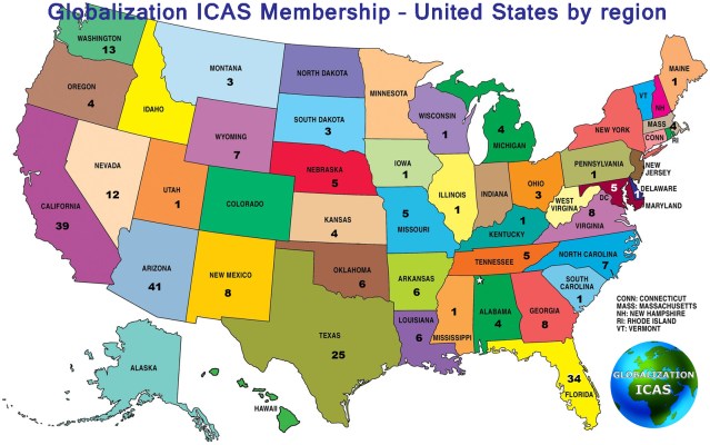 Globalization ICAS 1Map USA