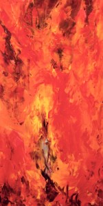 Artist: Laara Williamsen Title: Element 2 FIRE Size: 18" x 36"