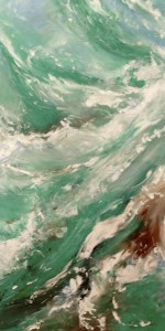Artist: Laara Williamsen Title: Element 4 WATER Size: 18" x 36"