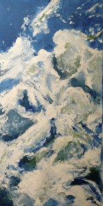 Artist: Laara Williamsen Title: Element 7 AIR Size: 18" x 36"
