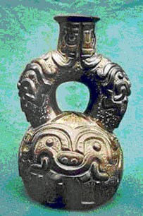 Paracas artifact ceramic pottery