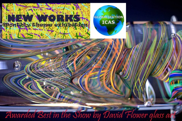 Awarded best in the show by David Flower glass art