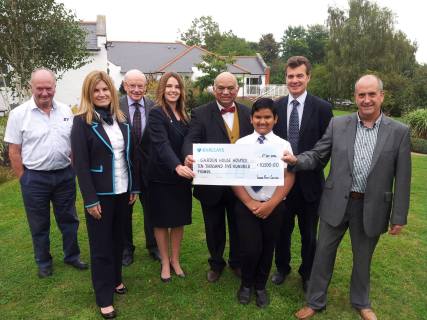 cheque presentation 5th Sept 2014