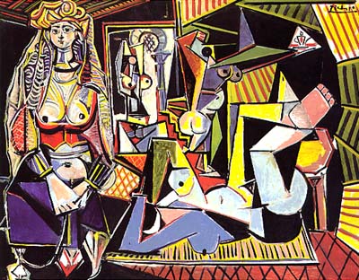 PabloPicasso-Women-of-Algiers-after-Delacroix-1955