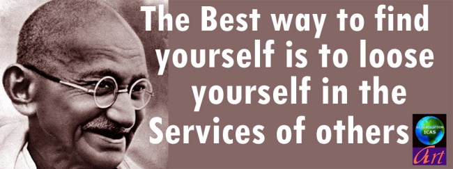 Gandhi Inspiration No8