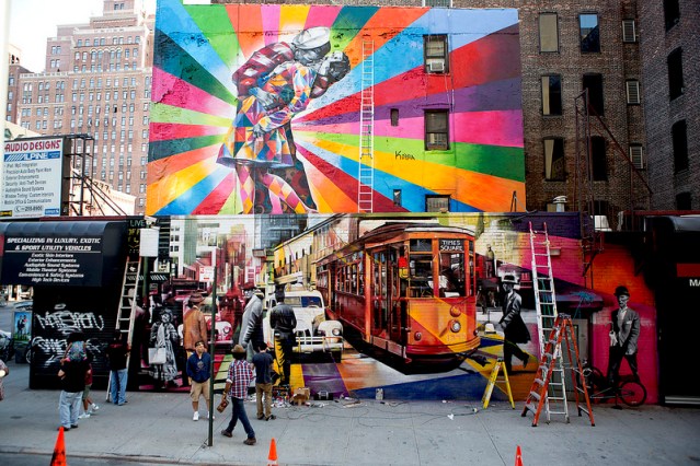 Massive Mural by Kobra